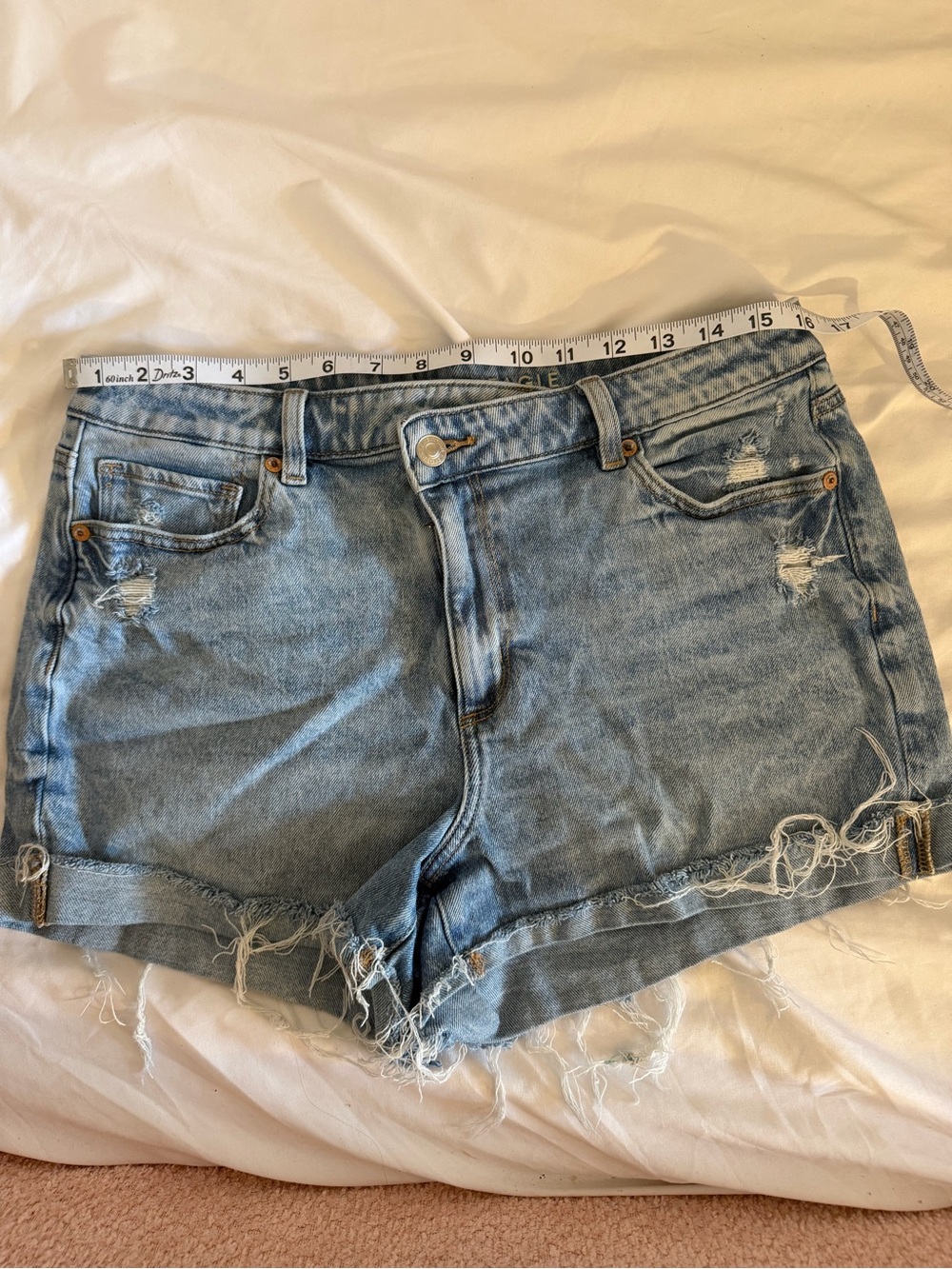 American Eagle Outfitters Stretch Denim Mom Short - Picture 3 of 4